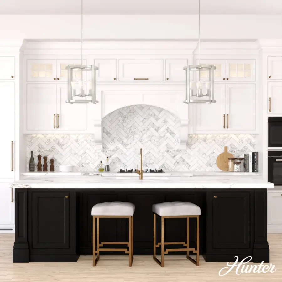 Astwood 4-Light Chandelier in Matte Black - Image 8