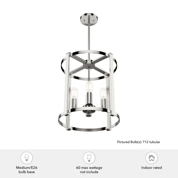 Astwood 4-Light Chandelier in Matte Black - Image 10