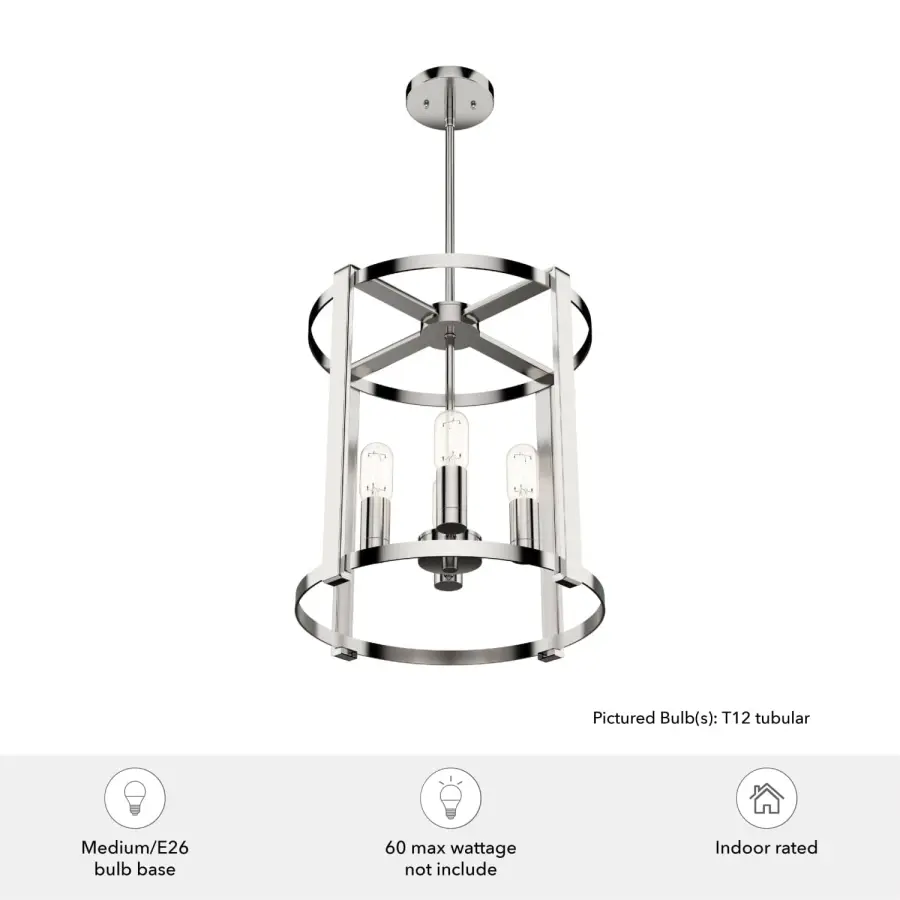 Astwood 4-Light Chandelier in Matte Black - Image 10