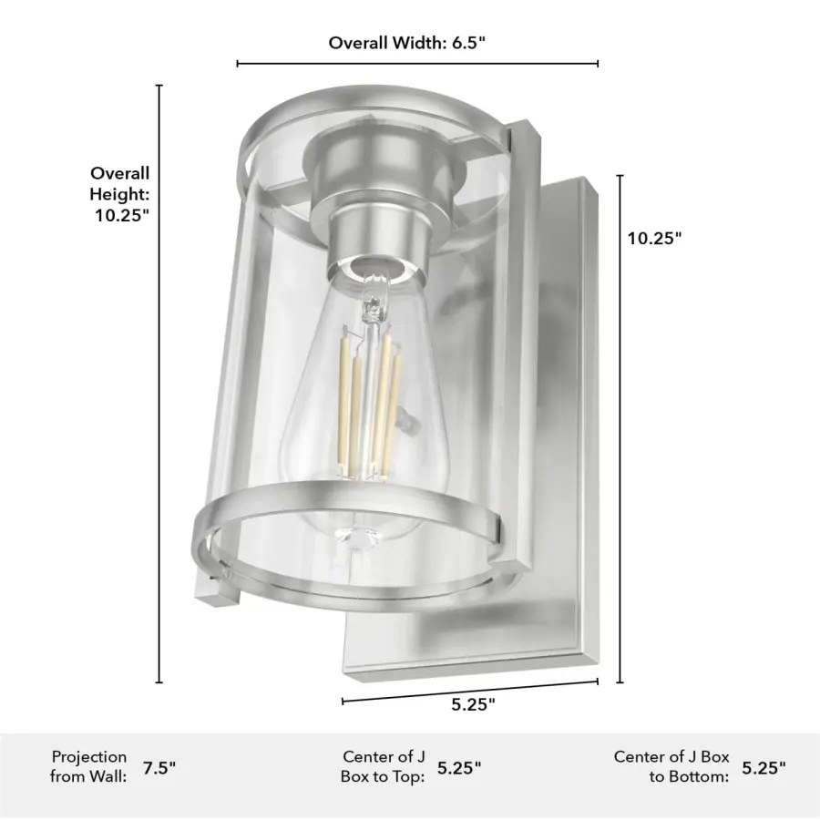 Astwood One Light Wall Sconce in Alturas Gold - Image 11