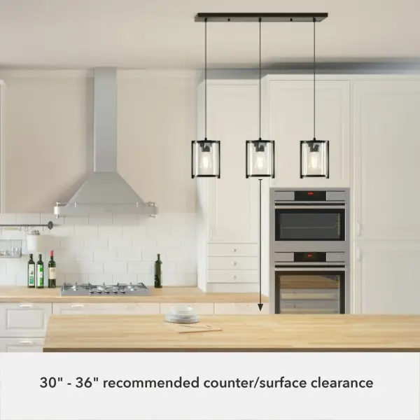 Astwood Three Light Linear Pendant in Alturas Gold - Image 15