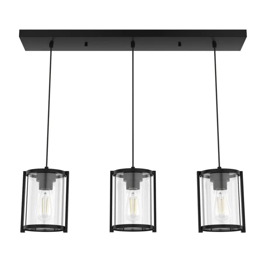Astwood Three Light Linear Pendant in Alturas Gold - Image 19