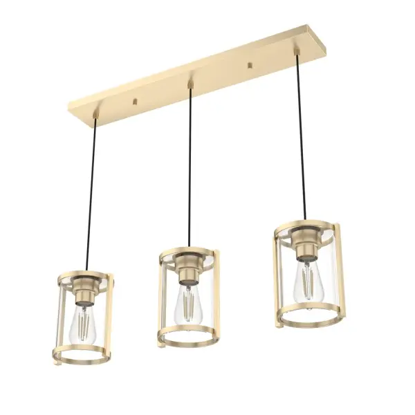 Astwood Three Light Linear Pendant in Alturas Gold - Image 20