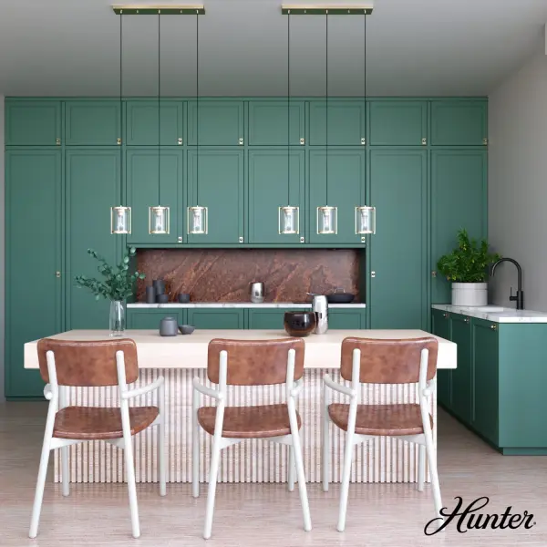 Astwood Three Light Linear Pendant in Alturas Gold - Image 4