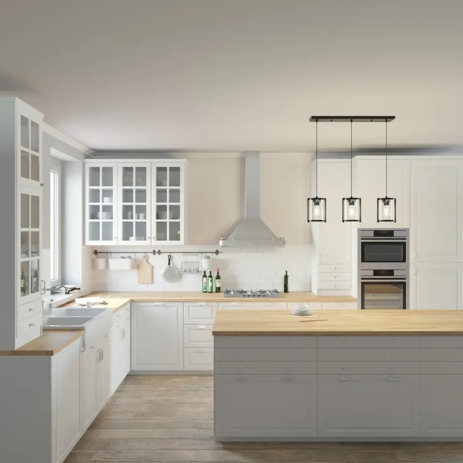 Astwood Three Light Linear Pendant in Alturas Gold - Image 6