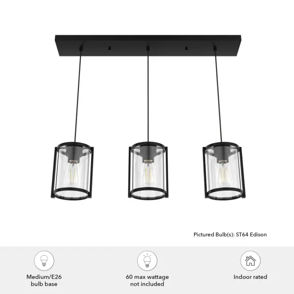 Astwood Three Light Linear Pendant in Alturas Gold - Image 9