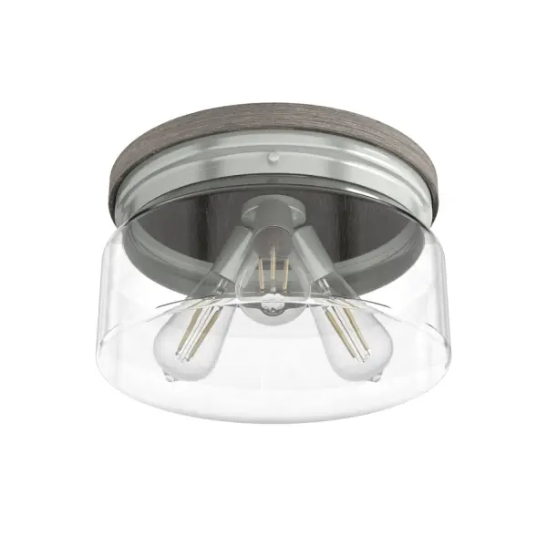 Devon Park Three Light Flush Mount in Brushed Nickel - Image 13
