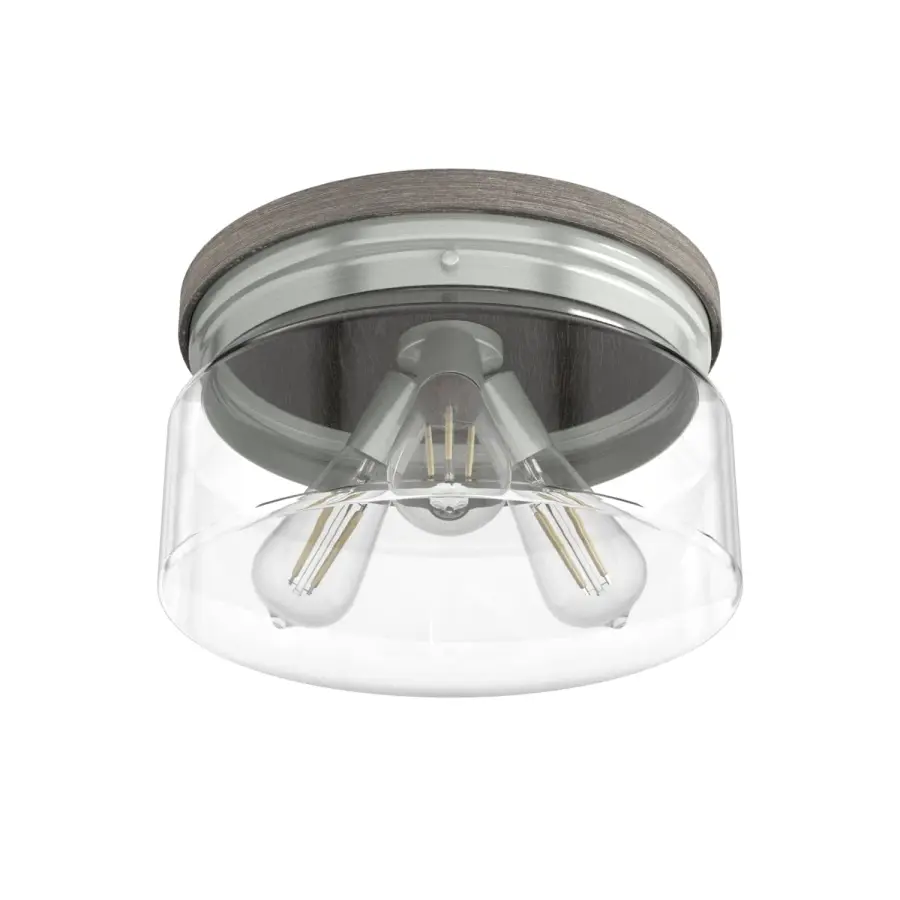 Devon Park Three Light Flush Mount in Brushed Nickel - Image 13