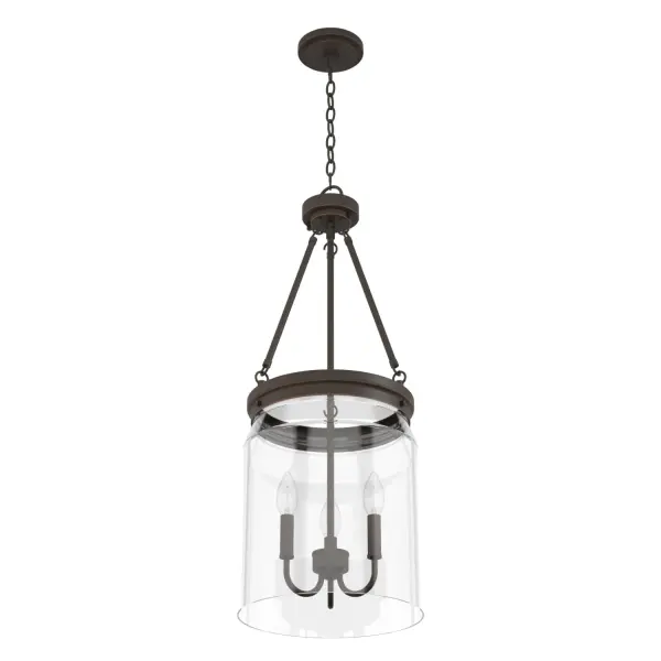 Devon Park Three Light Pendant in Brushed Nickel - Image 15