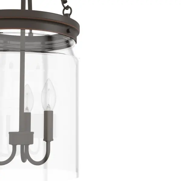 Devon Park Three Light Pendant in Brushed Nickel - Image 19