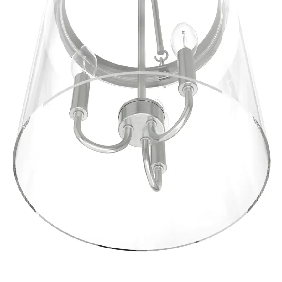 Devon Park Three Light Pendant in Brushed Nickel - Image 20
