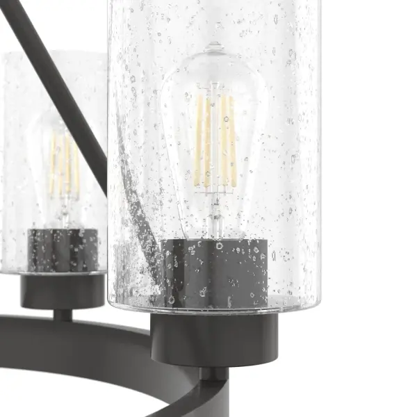 Hartland 6-Light Chandelier in Brushed Nickel - Image 17