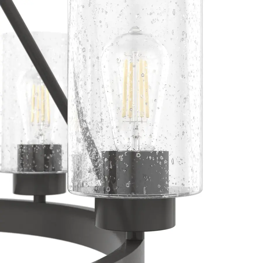 Hartland 6-Light Chandelier in Brushed Nickel - Image 17