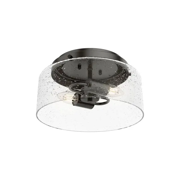 Hartland Two Light Flush Mount in Indigo Blue - Image 1