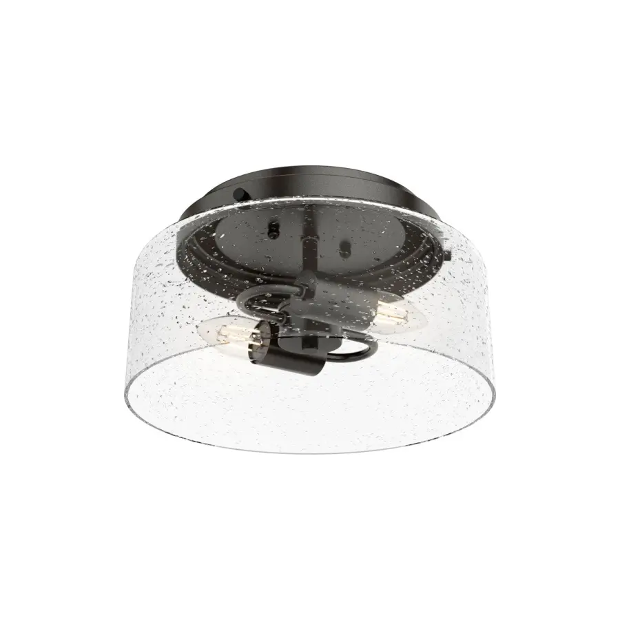 Hartland Two Light Flush Mount in Indigo Blue - Image 1
