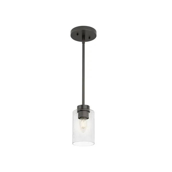 Hartland One Light Mini Pendant in Brushed Nickel - Image 12