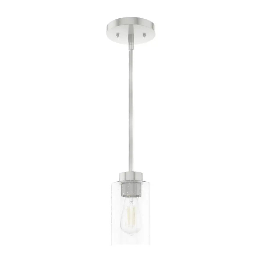 Hartland One Light Mini Pendant in Brushed Nickel - Image 13