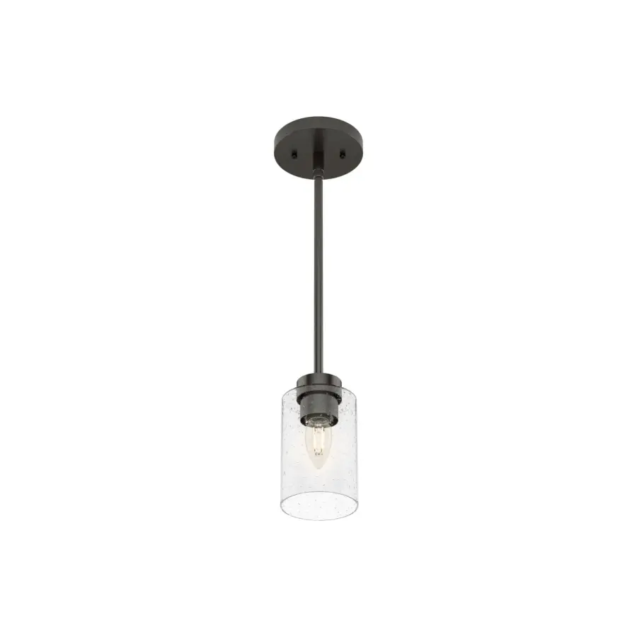 Hartland One Light Mini Pendant in Brushed Nickel - Image 14