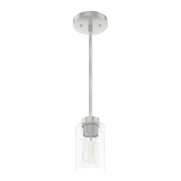 Hartland One Light Mini Pendant in Brushed Nickel - Image 15