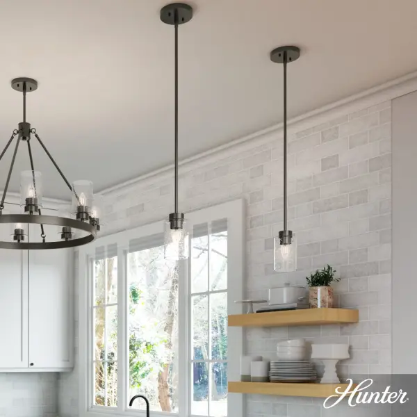 Hartland One Light Mini Pendant in Brushed Nickel - Image 3