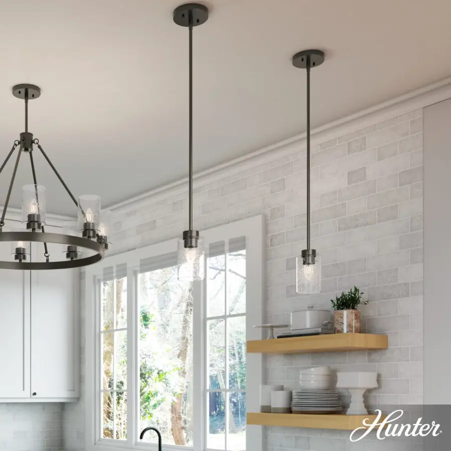 Hartland One Light Mini Pendant in Brushed Nickel - Image 3