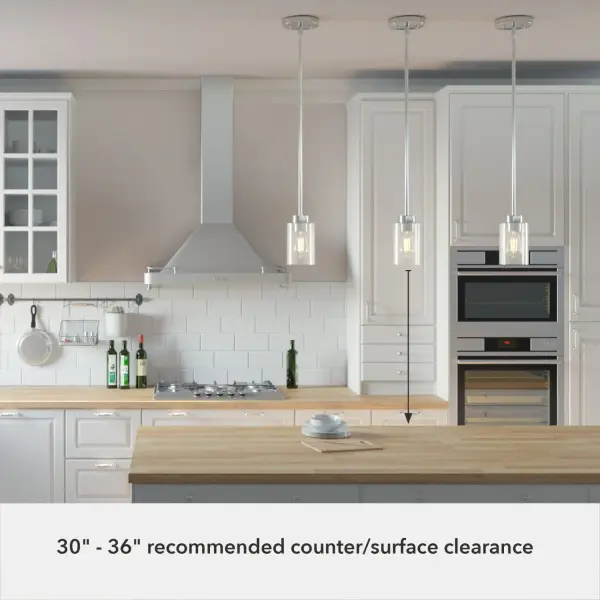 Hartland One Light Mini Pendant in Brushed Nickel - Image 10