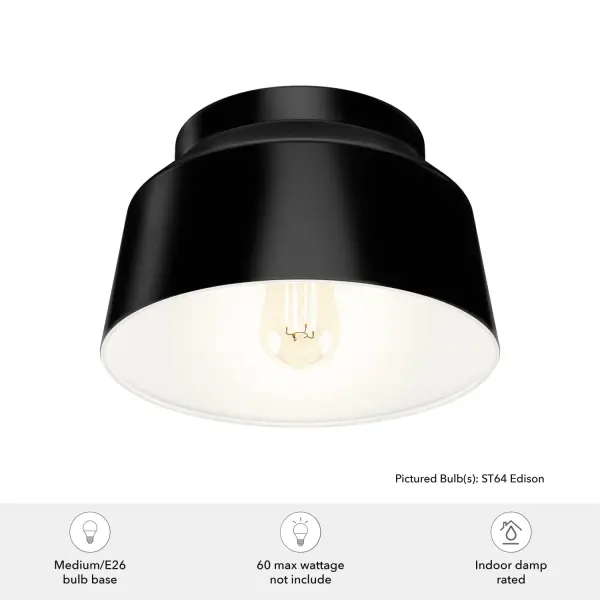 Cranbrook One Light Flush Mount in Dove Grey - Image 11