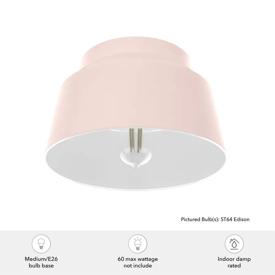 Cranbrook One Light Flush Mount in Dove Grey - Image 13
