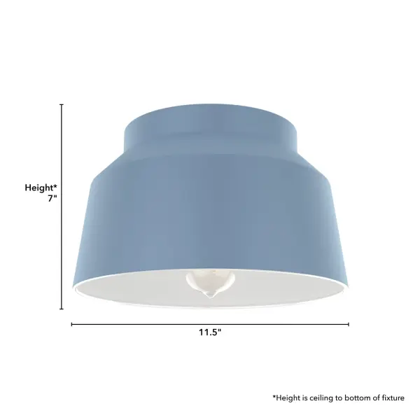 Cranbrook One Light Flush Mount in Dove Grey - Image 20