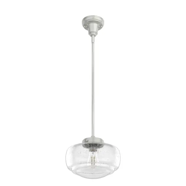 Saddle Creek One Light Pendant in Brushed Nickel - Image 14