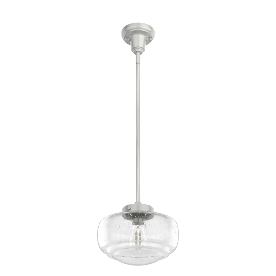 Saddle Creek One Light Pendant in Brushed Nickel - Image 14