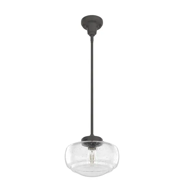 Saddle Creek One Light Pendant in Brushed Nickel - Image 15