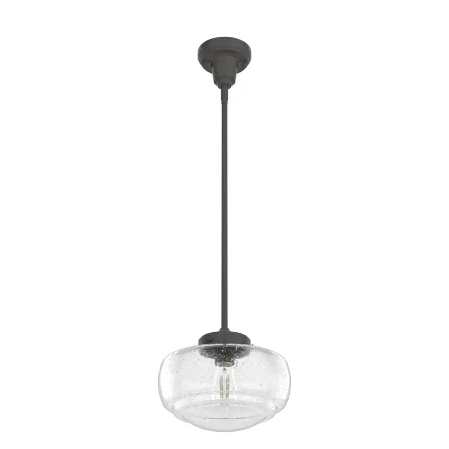 Saddle Creek One Light Pendant in Brushed Nickel - Image 15
