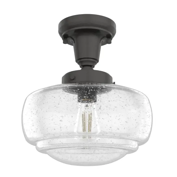 Saddle Creek One Light Pendant in Brushed Nickel - Image 17