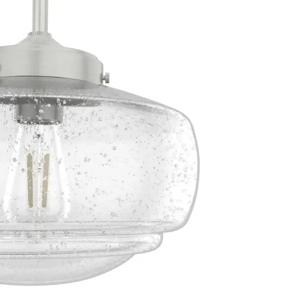 Saddle Creek One Light Pendant in Brushed Nickel - Image 18