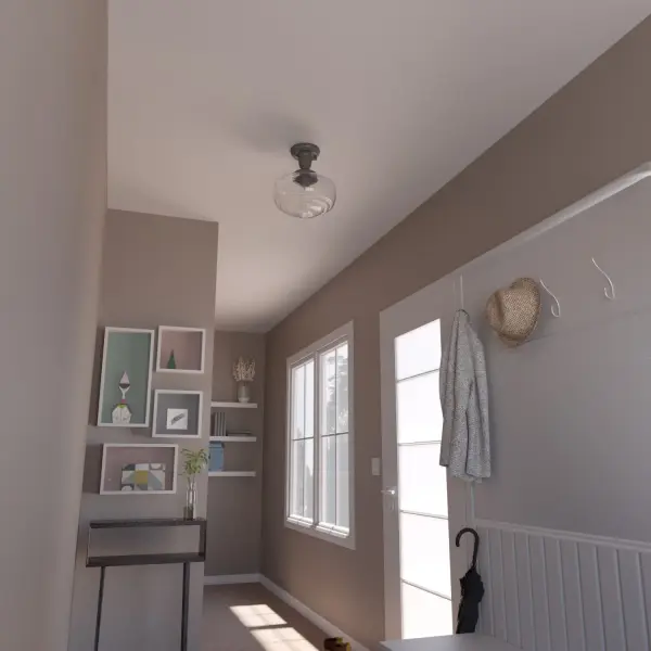 Saddle Creek One Light Pendant in Brushed Nickel - Image 4