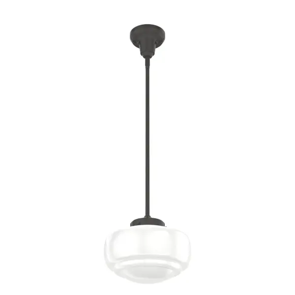Saddle Creek One Light Pendant in Brushed Nickel - Image 14