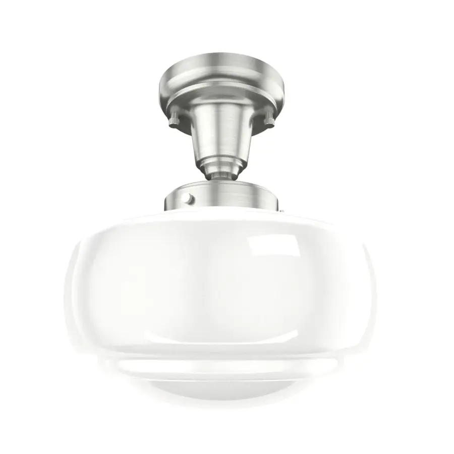 Saddle Creek One Light Pendant in Brushed Nickel - Image 17