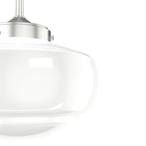 Saddle Creek One Light Pendant in Brushed Nickel - Image 19