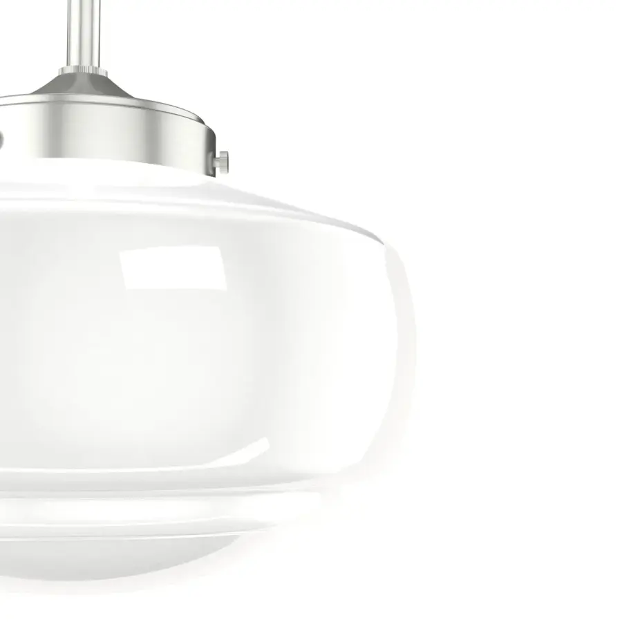 Saddle Creek One Light Pendant in Brushed Nickel - Image 19