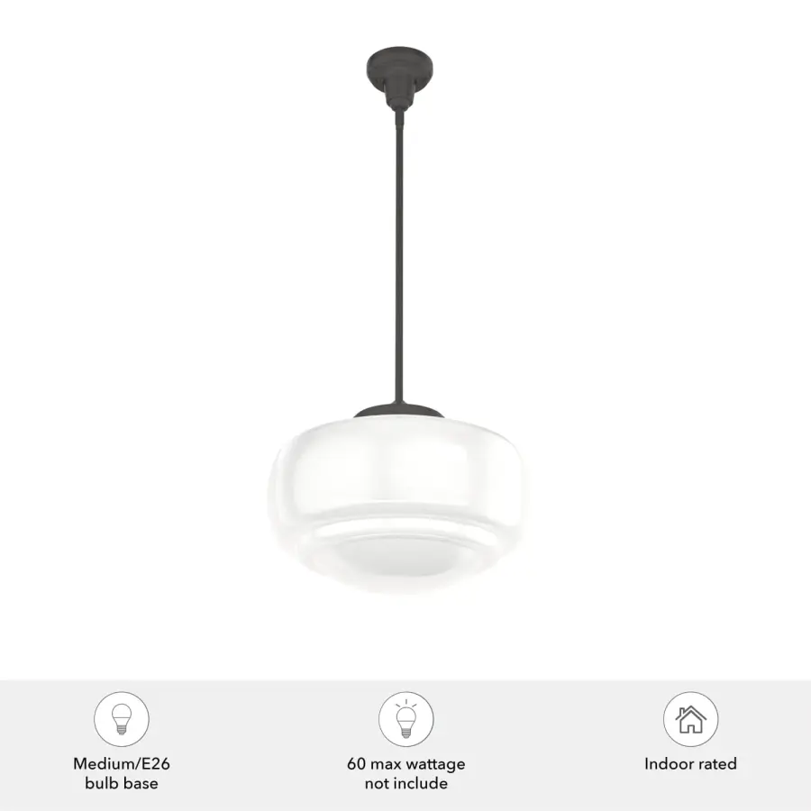 Saddle Creek Large Pendant in Noble Bronze - Image 6