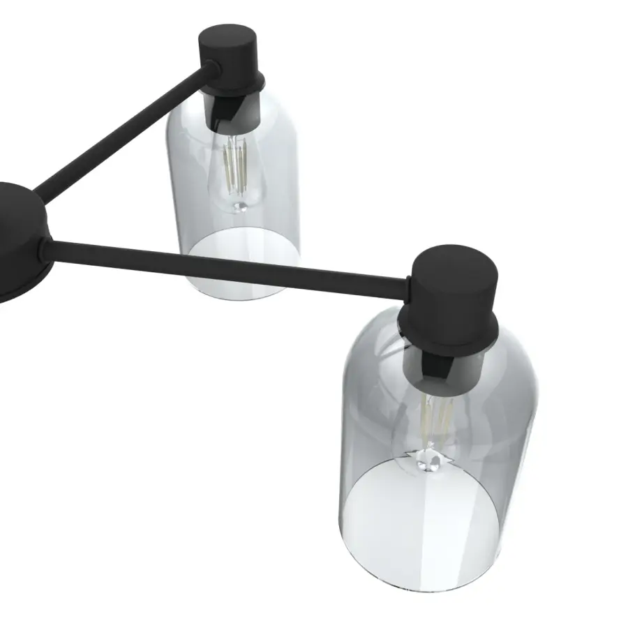 Lochemeade 5-Light Chandelier in Natural Black Iron - Image 11