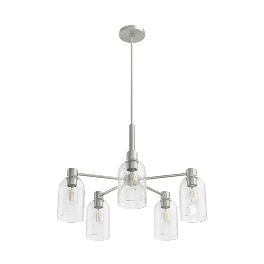 Lochemeade 5-Light Chandelier in Noble Bronze - Image 12