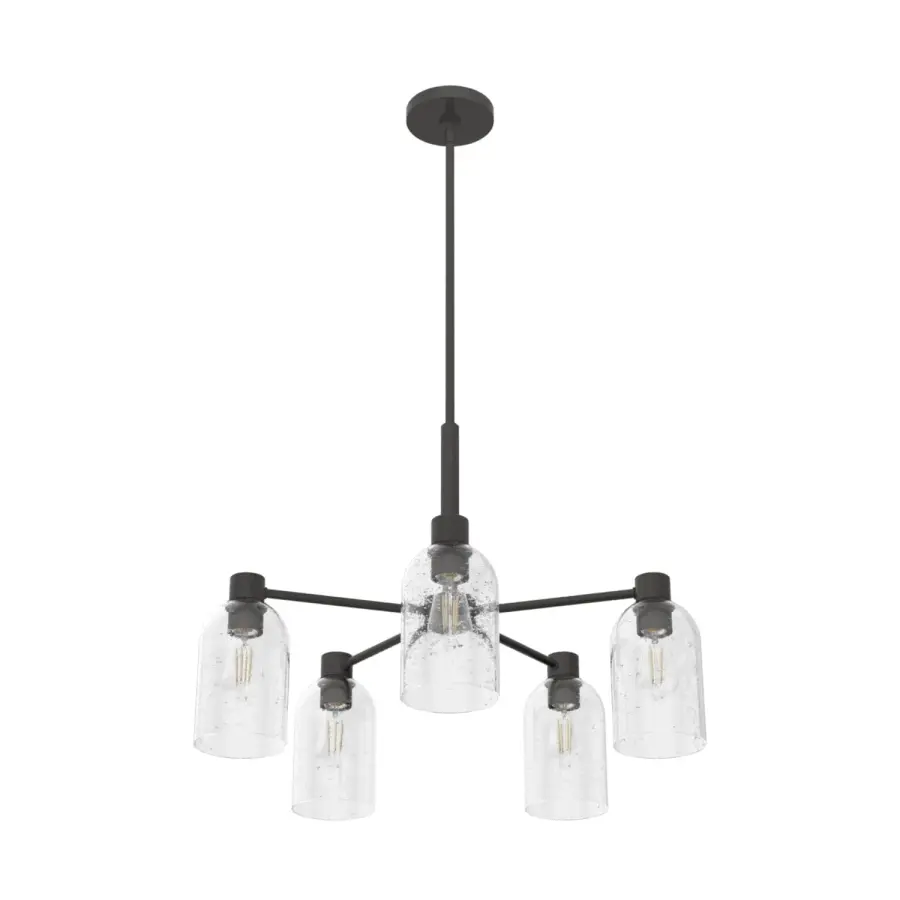 Lochemeade 5-Light Chandelier in Noble Bronze - Image 13