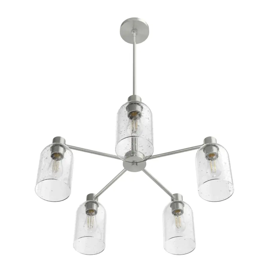 Lochemeade 5-Light Chandelier in Noble Bronze - Image 14