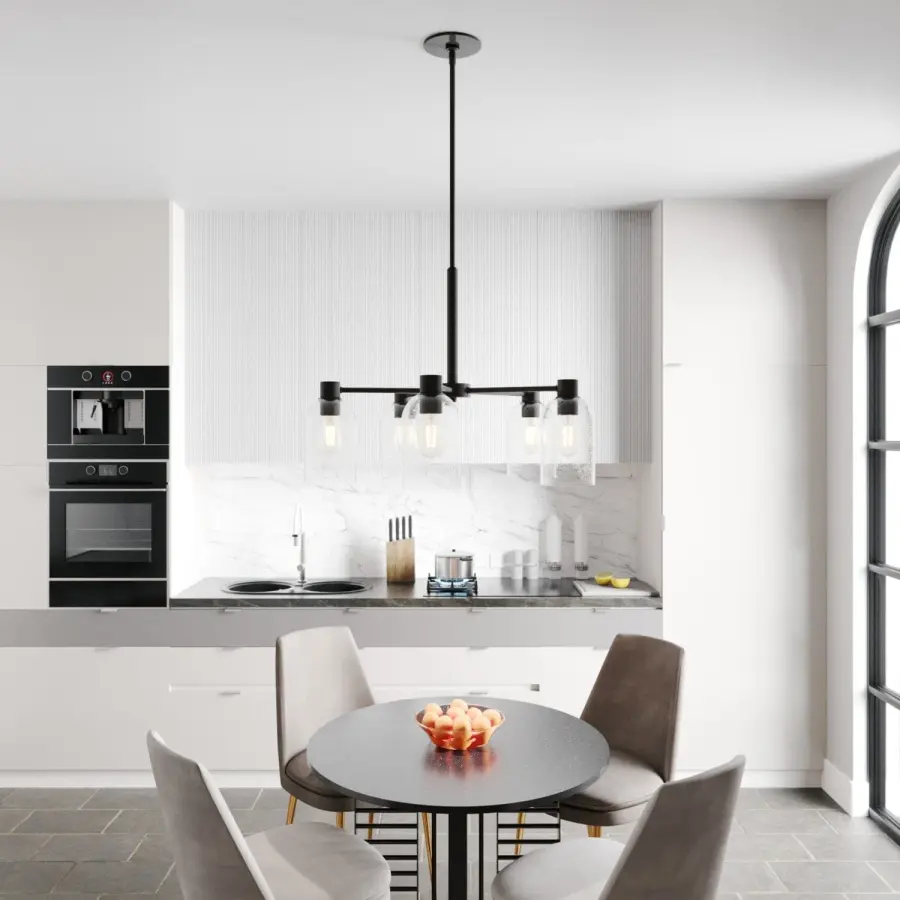 Lochemeade 5-Light Chandelier in Noble Bronze - Image 4