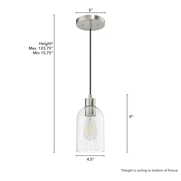 Lochemeade One Light Pendant in Alturas Gold - Image 12