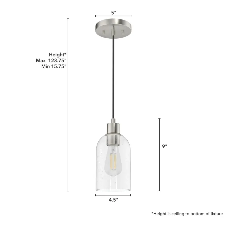 Lochemeade One Light Pendant in Alturas Gold - Image 12