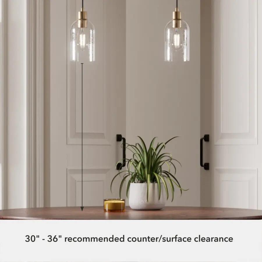 Lochemeade One Light Pendant in Alturas Gold - Image 13