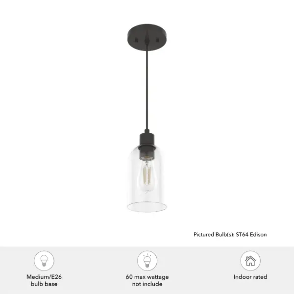 Lochemeade One Light Pendant in Alturas Gold - Image 8